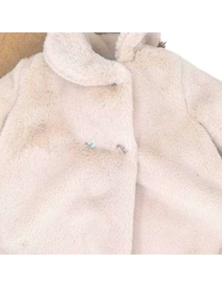 8712 NUT FUR COAT  BRAND MAC ILUSION