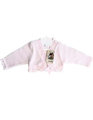 3334A ROSA CHAQUETA PERLÉ NIÑA MARCA LA CASITA...