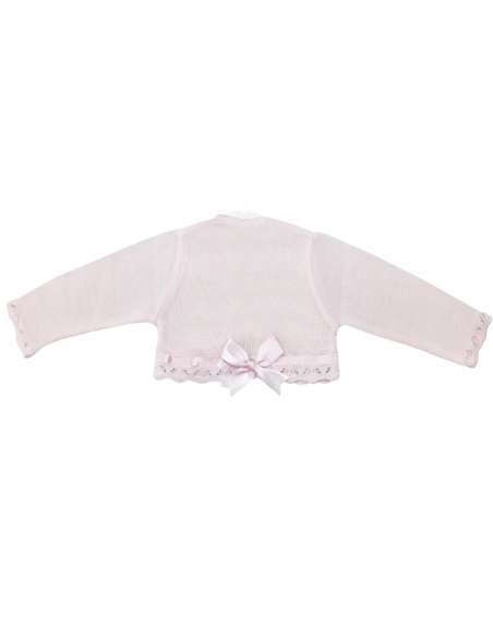3334A PINK GIRL CARDIGAN BRAND LA CASITA DE PEPITO