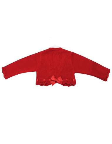 3334A RED GIRL CARDIGAN BRAND LA CASITA DE PEPITO