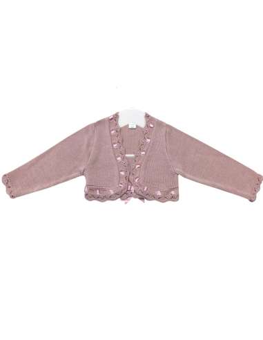 3334A ROSA PALO GIRL CARDIGAN BRAND LA CASITA...