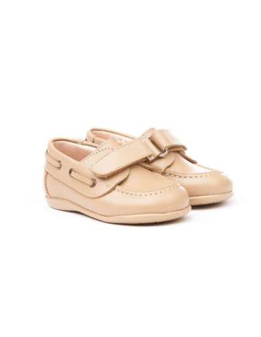 Boat shoes Velcro AngelitoS 354 camel