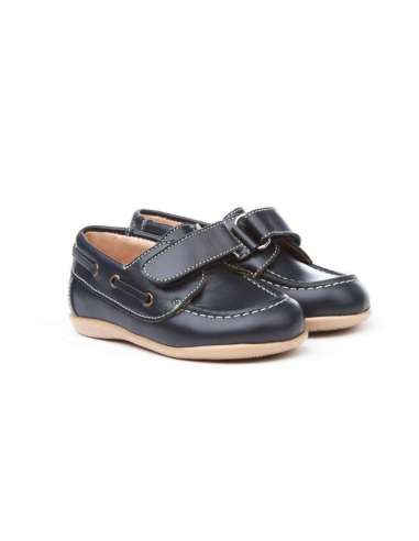 Boat shoes Velcro AngelitoS 354 navy