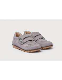 Sport shoes in suede Angelitos 907 Grey