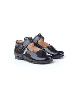 Mary Janes in patent leather AngelitoS 1502 navy