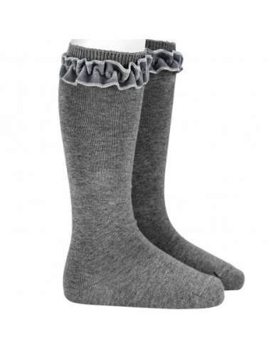 24592 HIGH VELVET SOCKS  BRAND CONDOR