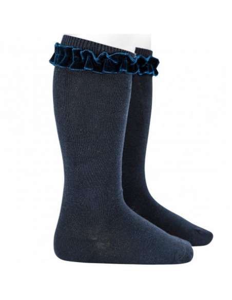 24592 HIGH VELVET SOCKS  BRAND CONDOR