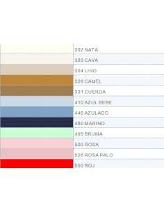 25042 CUERDA  CALCETIN ALTO PERLE CON BORLAS MARCA CONDOR 2