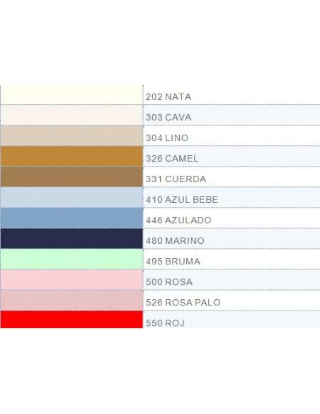 25042 NATA CALCETIN ALTO PERLE CON BORLAS MARCA CONDOR