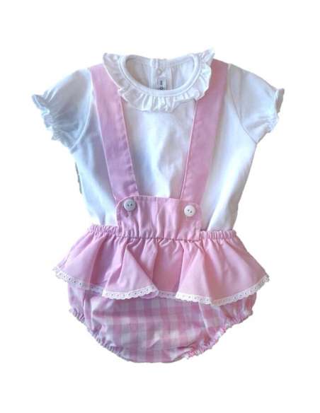 17597 PINK GIRL SET MURIWAI BRAND CALAMARO