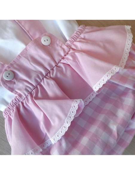 17597 PINK GIRL SET MURIWAI BRAND CALAMARO
