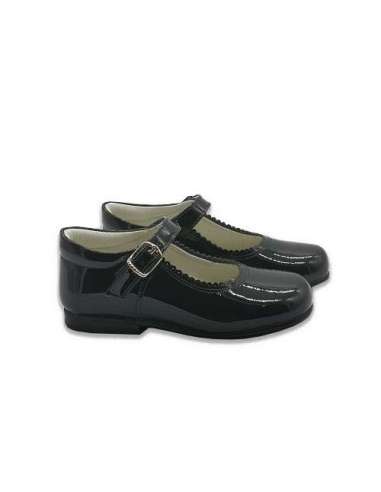 Mary Janes in patent leather Cocoboxi 6270 black
