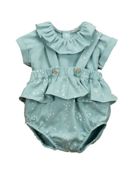43228 VERDE CONJUNTO BEBE MARCA BABIDU