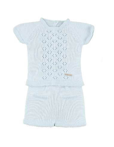 60232 BLUE BABY SET LANA TWO PIECES BRAND VISI