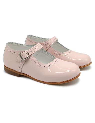 Mary Janes in patent leather Cocoboxi 6275 pink