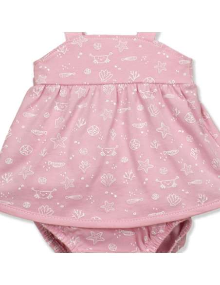 46237 VESTIDO BEBÉ CON BRAGUITAS MARCA BABIDU