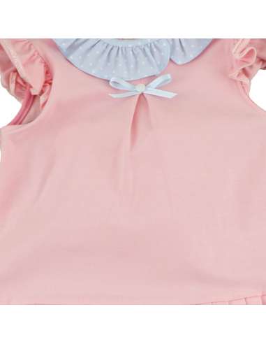 23166 CONJUNTO NIÑA BLUSA CON FALDA MARCA BABYFERR
