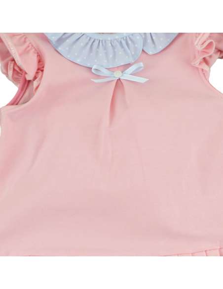 23166 CONJUNTO NIÑA BLUSA CON FALDA MARCA BABYFERR