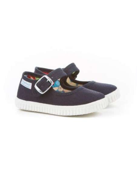 Canvas Mary Jane Javer 62 navy