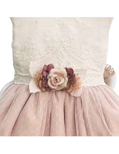 34173 ROSA VESTIDO CEREMONIA  MARCA LILUS 2