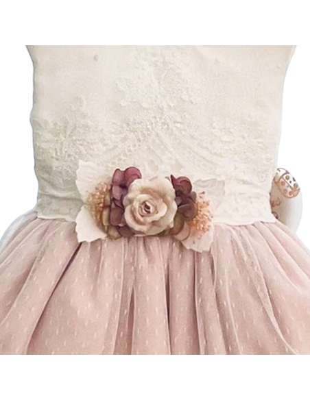 34173 PINK GIRL DRESS CEREMONIAL  BRAND LILUS