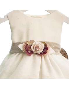 33186 ROSA VESTIDO CEREMONIA  MARCA LILUS 2