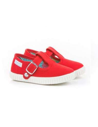 Canvas T-Bar Angelitos 122 red