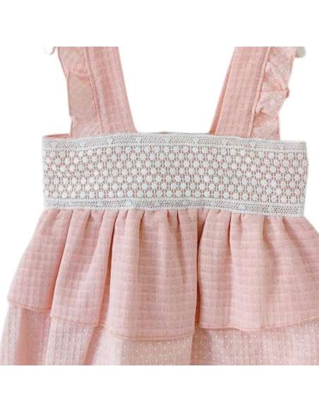 21215 ROSA VESTIDO CHAMY MARCA CALAMARO