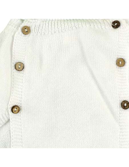 24013 WHITE PANTIES WITH BUTTONS BRAND DULCE DE FRESA