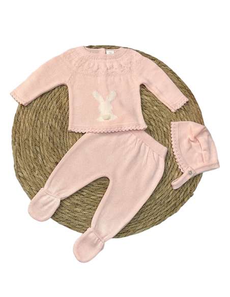 4005 PINK BABY  SET LANA THREE PIECES