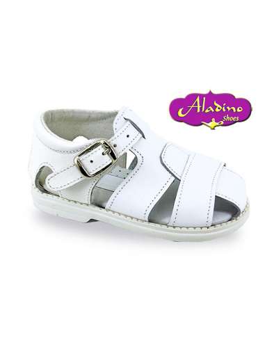 BOYS SANDALS IN LEATHER  ALADINO 2274