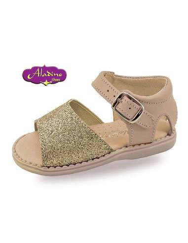SANDALS IN LEATHER  ALADINO 2207