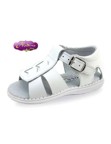 SANDALS IN LEATHER  ALADINO 2208