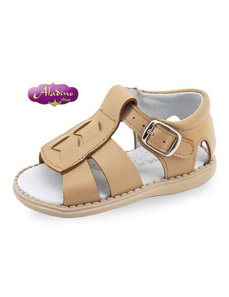 SANDALIA EN PIEL ALADINO 2208