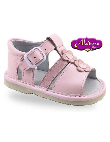 SANDALS IN LEATHER  ALADINO 673