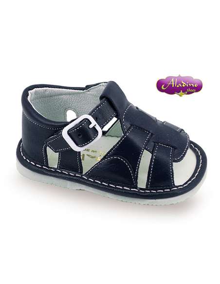 SANDALS IN LEATHER  ALADINO 656