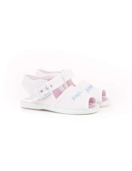 Canvas Sandals AngelitoS  116 white