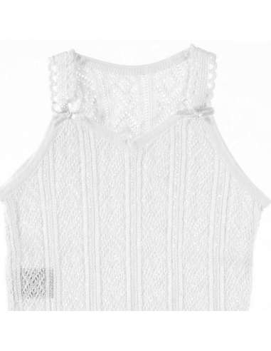 1012 BLANCO BODY TIRANTE PERLE MARCA BABIDU