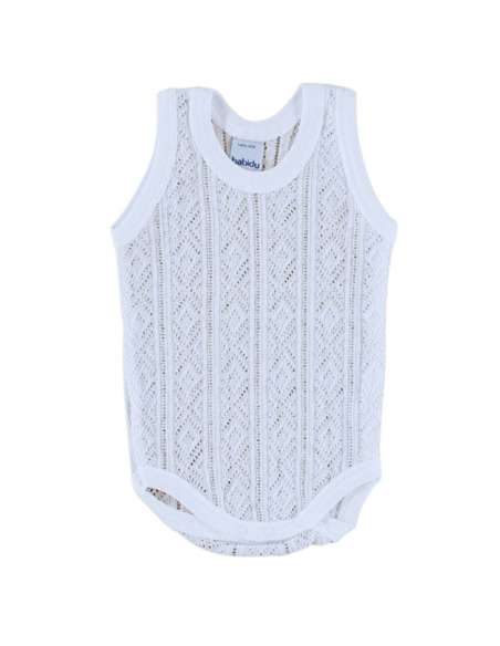 1013 BLANCO BODY TIRANTE PERLE MARCA BABIDU