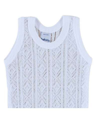 1013 BLANCO BODY TIRANTE PERLE MARCA BABIDU