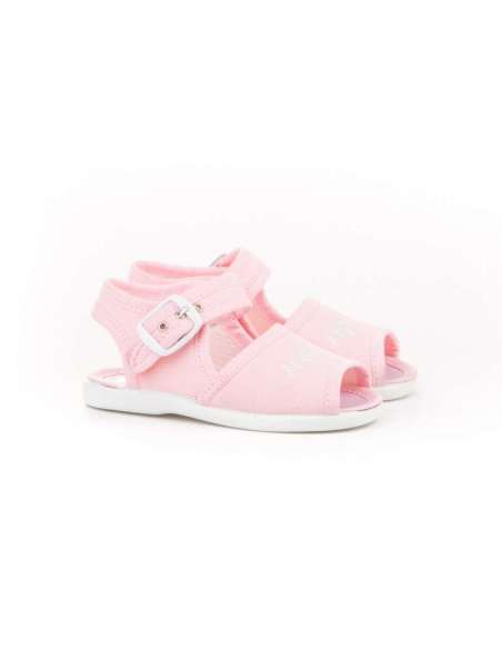 Canvas Sandals AngelitoS  116 pink