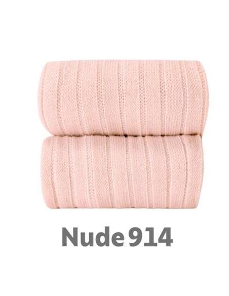 12161 914 NUDE LEOTARDOS ACANALADOS 6X2 DE LANITA  MARCA CONDOR