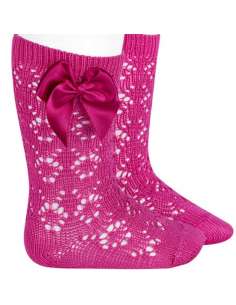 25062 509 BUGAMBILLA CALCETIN CALADO DE PERLE MARCA CONDOR