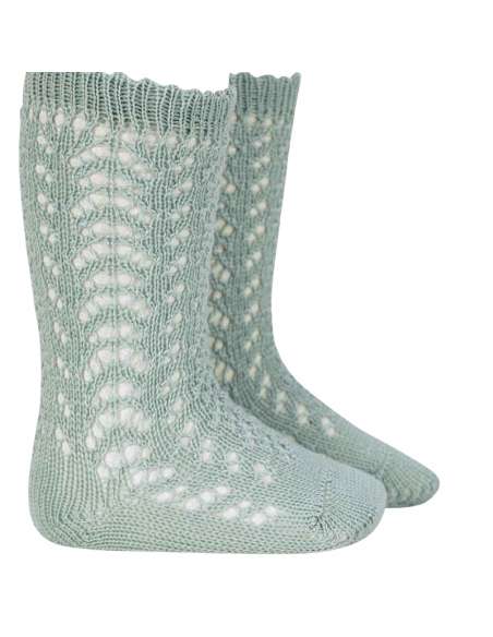25182 495 BRUMA PERLE OPENWORK KNEE HIGH SOCKS BRAND CONDOR