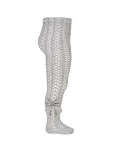 25301 221 ALUMINIO OPENWORK PERLE TIGHTS WITH SIDE...