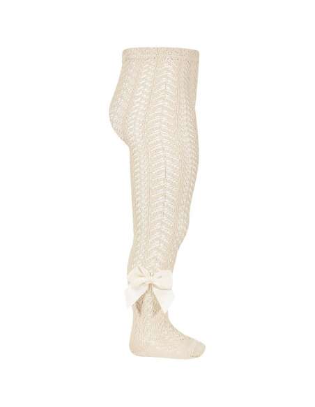 25301 304 LINO LEOTARDO PERLE CALADOS CON LAZO GROS GRAIN MARCA CONDOR