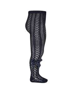 25301 480 MARINO OPENWORK PERLE TIGHTS WITH SIDE...