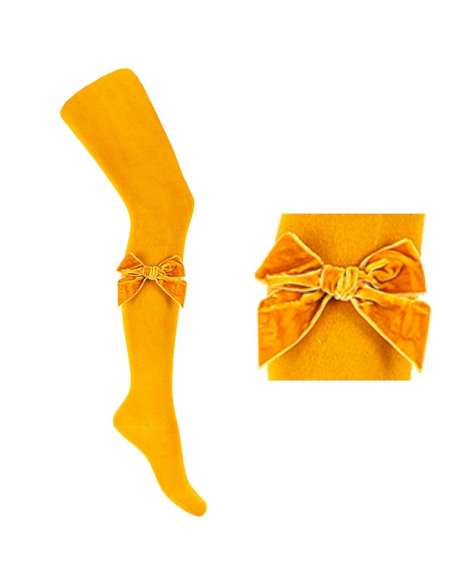 24891 645 CURRY LEOTARDO CON LAZO TERCIOPELO MARCA CONDOR