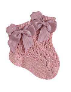 25194 526 ROSA PALO SHORT SOCKS IN PERLE OPENWORK WITH...