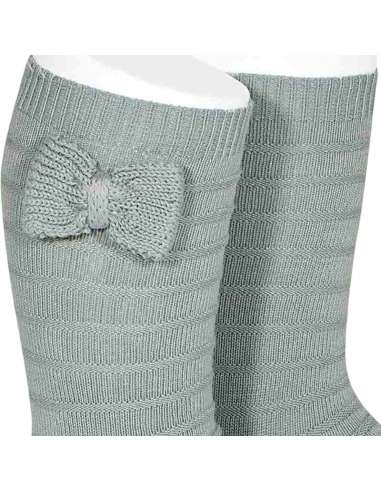 24972 756 VERDE SECO TEXTURED TALL SOCKS WITH...